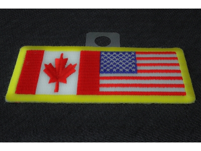 USA Canada Patch | Embroidered Patches