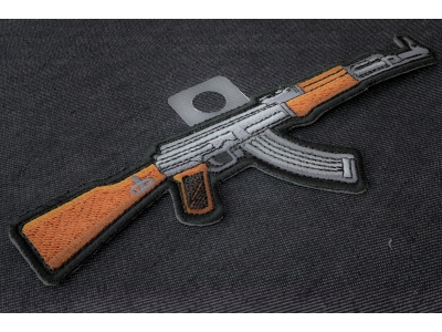 AK 47 Patch Right Assault Rifle Gun | Embroidered Patches