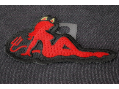 Devil Girl Patch | Embroidered Patches