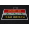 Operation Iraq Freedom Patch | US Iraq War Military Veteran Patches Operation Iraq Freedom Patch diagonal view