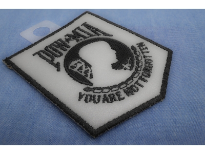 POW MIA Reflective Patch | US Military Veteran Patches