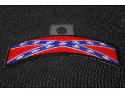 Rebel Flag Rocker Patch | Embroidered Patches