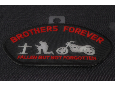 Brothers Forever Biker Cap Patch | US Military Veteran Patches