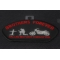 Brothers Forever Biker Cap Patch diagonal view