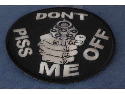 Do Not Piss Me Off With A Gun Patch | Embroidered Patches