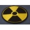 Radioactive Patch | Embroidered Patches Radioactive Novelty Patch diagonal view