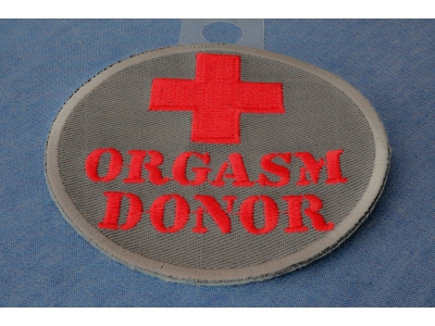 Orgasm Donor Patch | Embroidered Patches