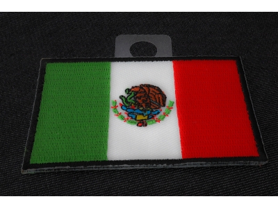Mexico Flag Patch | Embroidered Patches