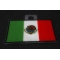 Mexico Flag Patch diagonal view