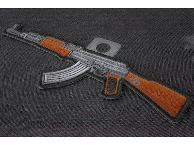 AK 47 Patch Left | Embroidered Patches