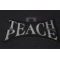 Teach Peace Patch | Embroidered Patches Teach Peace Novelty Iron on Patch diagonal view