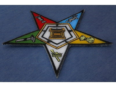 Eastern Star Mason Patch | Embroidered Patches