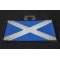 Scotland Flag Patch Scotland Flag Patch diagonal view