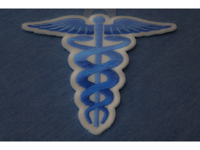 Medic Symbol Patch Blue