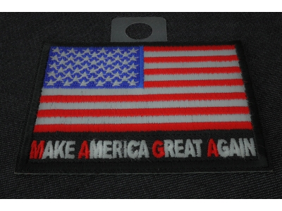 Make America Great Again MAGA US Flag Patch