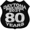 Daytona Bike Week 2021 Patch 80 Years