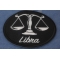 Libra Zodiac Patch diagonal view