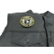 101st Airborne Division Patch Screaming Eagles  shown on leather vest