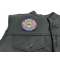 199th Infantry Brigade Patch Light Swift Accurate 199th Infantry Brigade Patch Light Swift Accurate - 3x3 inch. Embroidered Iron on Patch shown on leather vest