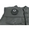 8 Ball Patch 8 Ball Patch - 3x3 inch. Embroidered Iron on Patch shown on leather vest