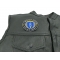 8th Infantry Division Pathfinder Patch 8th Infantry Division Pathfinder Patch - 3x3 inch. Embroidered Iron on Patch shown on leather vest