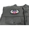 Airborne AA Patch | US Army Military Veteran Patches  shown on leather vest