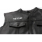 Bad Example Patch, Motorcycle Club Patches for Bikers shown on leather vest