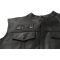  shown on leather vest