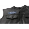  shown on leather vest