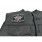 Combat Medic Patch So Others May Live - 3.5x3 inch. Embroidered Iron on Patch shown on leather vest
