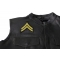 Corporal Army Patch  shown on leather vest