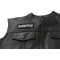 Damnifino Patch - Damn If I Know - Iron on Patch - 4x1.5 inch shown on leather vest