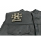 Dilligaf Skull and Cross Patch Dilligaf Skull and Cross Patch, Skull Patches shown on leather vest