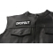 Dropout Patch - Iron on Patch - 4x1.5 inch shown on leather vest