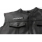  shown on leather vest