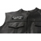 Get On Grab Tight and Don't Talk Patch, Biker Saying Patches shown on leather vest
