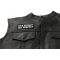 Give Respect Get Respect Patch, Biker Sayings shown on leather vest