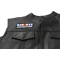 Global War On Terror Expeditionary Patch - 4x1.5 inch shown on leather vest