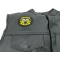 Got Beer Patch | Embroidered Patches Got Beer Patch - 3x2.25 inch. Embroidered Iron on Patch shown on leather vest