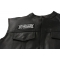 I Can Feel Myself Getting Dumber Just by Listening to You Patch, Funny Saying Patches shown on leather vest