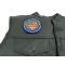 I Didn't Fight For This Country For Pussies To Tell Me I'm Politically Incorrect Veteran Patch  I Didn't Fight for This Country for Pussies to Tell Me I'm Politically Incorrect Veteran Patch - 3.5x3.5 inch. Embroidered Iron on Patch shown on leather vest