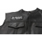 I'm Awesome Don't Question It Deal With It Patch, Funny Saying Patches shown on leather vest