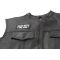 I Ride With The Son Patch, Christian Saying Patches shown on leather vest
