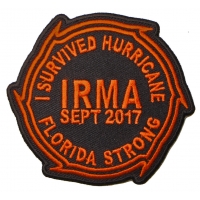 I Survived Hurricane Irma Florida Strong Patch I Survived Hurricane Irma Florida Strong Patch