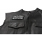 If It Has Tits or Wheels Sooner or Later It Will Let You Down Patch, Biker Saying Patches shown on leather vest