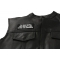  shown on leather vest