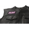 Jailbait Patch - Iron on Patch - 4x1.5 inch shown on leather vest