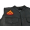 Lance Corporal Marine Patch Lance Corporal Patch, Military Patches shown on leather vest
