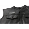  shown on leather vest