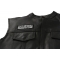 Mistaken Me For Someone Who Cares Patch, Funny Saying Patches shown on leather vest